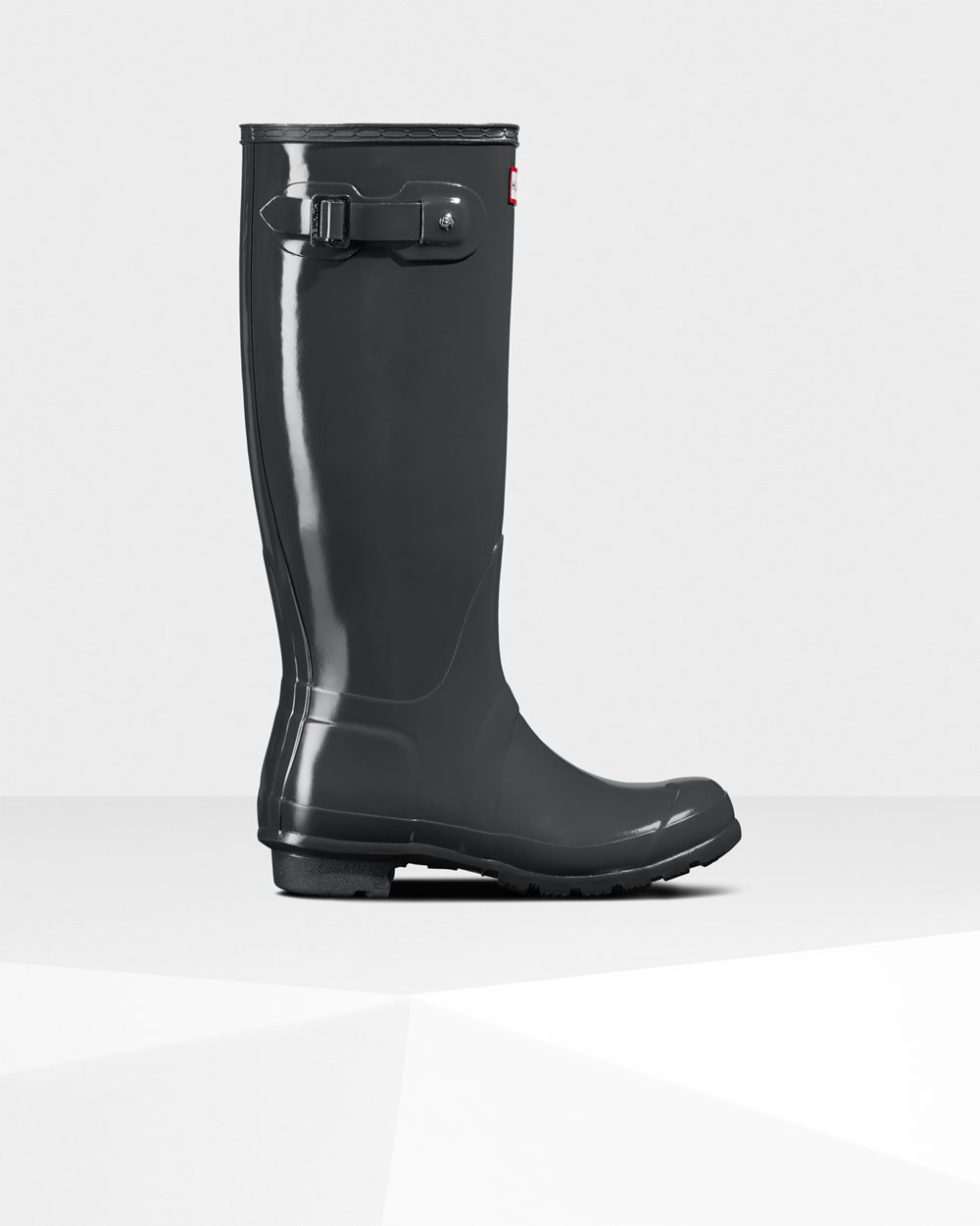 Women Hunter Original Gloss | Tall Rain Boots Deep Green | NZ-38401-KAWG